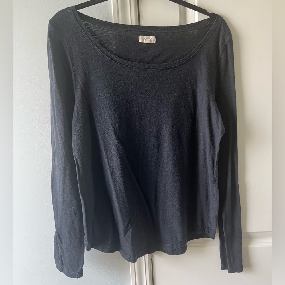 Aerie black long sleeve tee